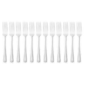 Table Fork Harley Stainless Steel - Set of 12 - Olympia - Fourniresto