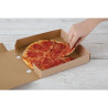 Cajas de pizza Kraft de 23 cm - Paquete de 100 - Fiesta Green - Fourniresto