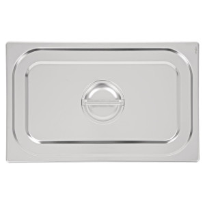 Tapa de acero inoxidable - GN 1/1 - Vogue - Fourniresto