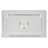 Tapa de acero inoxidable - GN 1/1 - Vogue - Fourniresto