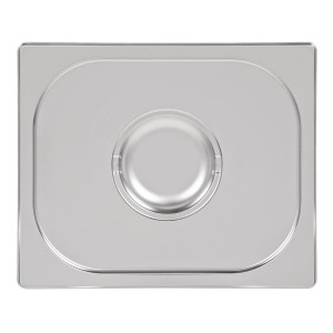 Tapa de acero inoxidable - GN 1/2 - Vogue - Fourniresto