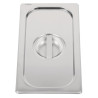 Tapa de acero inoxidable - GN 1/3 - Vogue - Fourniresto