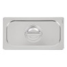Tapa de acero inoxidable - GN 1/3 - Vogue - Fourniresto