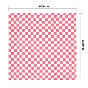 Paño de cocina rojo - Vogue - Fourniresto