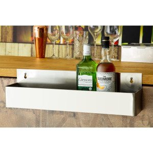 Porta botellas de acero inoxidable - 560 mm - Olympia - Fourniresto