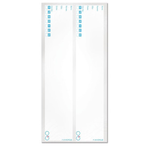 Etiquetas de trazabilidad para botellas reutilizables - Lote de 25 - FourniResto