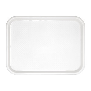 Bandeja de autoservicio blanca 450 x 350 mm - Olympia KRISTALLON - Fourniresto