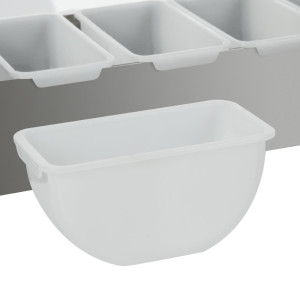 Caja de compartimentos 6x 475ml - Olympia - Fourniresto