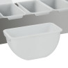 Caja de compartimentos 6x 475ml - Olympia - Fourniresto