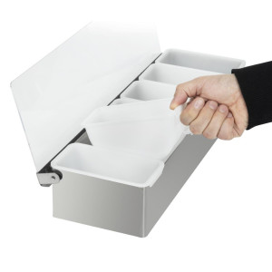 Caja de compartimentos 6x 475ml - Olympia - Fourniresto