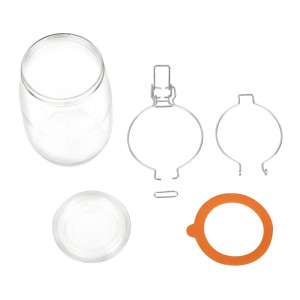 Bote de conservas con clip de 1L - Vogue - Fourniresto