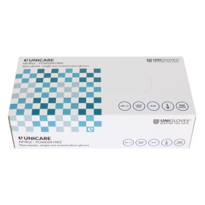 Guantes de nitrilo azul sin polvo XL - Lote de 100 - FourniResto - Fourniresto