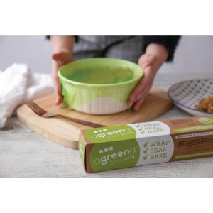 Envases de alimentos reutilizables 3 en 1 Agreena 200 x 200 mm - Paquete de 4