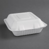 Cajas compostables de bagazo de caña de azúcar de 223 mm - Lote de 200, ecológicas
