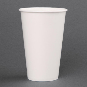 Vasos de papel de 340 ml - Paquete de 1000, 80 mm - Bebidas Frías Fiesta Reciclable