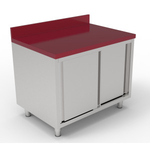 Mesa de corte con puertas correderas - 1200 x 700 - CombiSteel