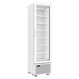 Armario Refrigerado Negativo Blanco - 1 Puerta de Cristal - 221 L - CombiSteel: Calidad y Rendimiento Reunidos
