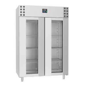 Armario Refrigerado Inox 1400 L - 2 Puertas de Vidrio | CombiSteel