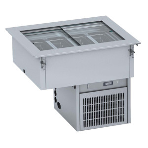 Bac a Glaces Drop-In - 4 Bacs CombiSteel : Solución de Refrigeración Eficiente