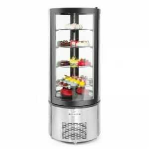 Vitrina de presentación de repostería redonda - 360 L Hendi