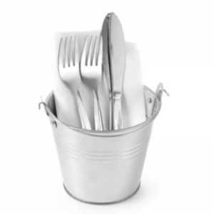 Mini Cubo de Presentación con Asa Ø 120 mm - HENDI