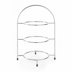 Expositor de Platos Cromado - 275 mm de Diámetro