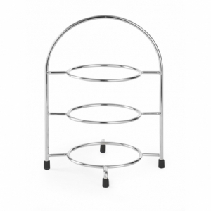 Expositor de Platos Cromado - 275 mm de Diámetro