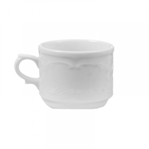 Taza de café de porcelana Flora - 0,18 L