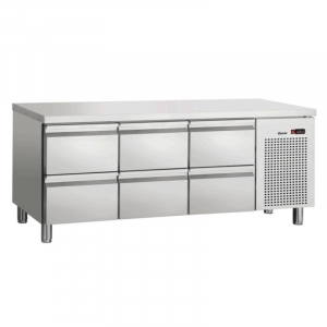 Mesa Refrigerada Positiva GN 1/1 - 6 Cajones - Bartscher