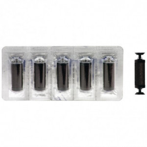 Rodillos de tinta de repuesto para etiquetadora - Lote de 5 - FourniResto - Fourniresto