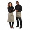 Delantal de camarero Oliva en Polialgodón 1000 x 700 mm - Whites Chefs Clothing - Fourniresto