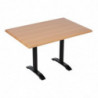Tablero de mesa rectangular preperforado de haya - Bolero - Fourniresto