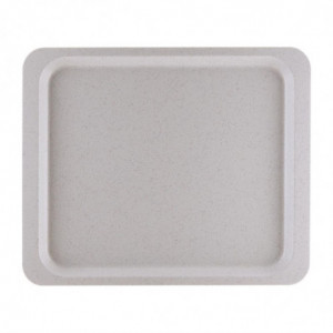 Bandejade servicio de poliéster GN1/2 325x265mm Gris moteado - Roltex - Fourniresto