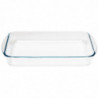 Fuente rectangular de vidrio para horno - 3.7 L - Pyrex