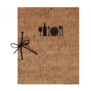 Menu Holder Helen in Synthetic Leather - A5 - Lacor