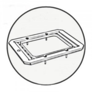 Molde para Termoselladora Automática VG 600 y 800 - GN 1/2 - LAVEZZINI