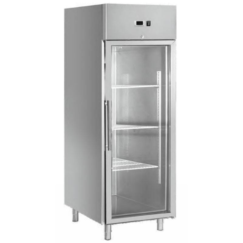 Armario Refrigerado Positivo con Puerta de Vidrio - 650 L - Dynasteel