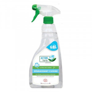 Gel Desengrasante en Spray para Cocina - 750 ml - Acción Verde