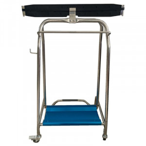 Cubo de basura de acero inoxidable - 100 L - Dynasteel