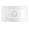 Tapa GN 1/1 de acero inoxidable para recipiente gastronorm - Dynasteel